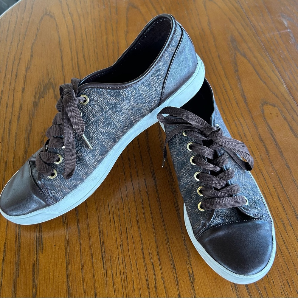 Michael Kors brown Sneakers size 9.5